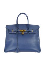 Hermès Pre-Owned sac à main Birkin 35 (1997) - Bleu