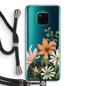 Floral bouquet: Huawei Mate 20 Pro Transparant Hoesje met koord