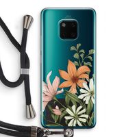Floral bouquet: Huawei Mate 20 Pro Transparant Hoesje met koord