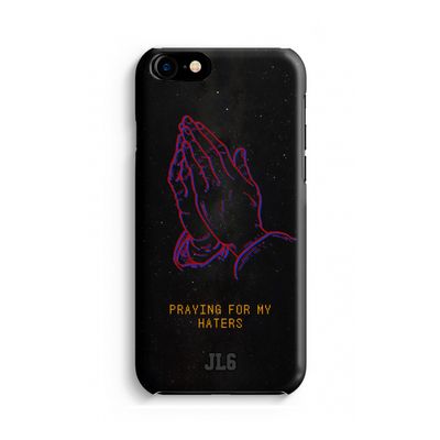 Praying For My Haters: Volledig geprint iPhone SE 2020 Hoesje