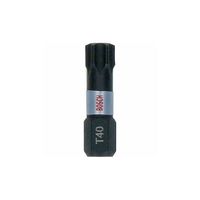 Bosch Accessoires Schroevendraaierbit | TICTAC box | 25x Impact T40 25mm - 2607002808