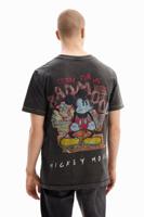 T-shirt met tekening van Mickey Mouse - BLACK - M