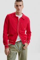 Fijne trui met knopen - RED - M