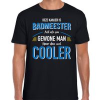 Deze kanjer is badmeester cadeau t-shirt zwart voor heren Deze kanjer is badmeester cadeau t-shirt zwart voor heren