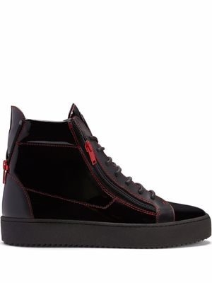 Giuseppe Zanotti baskets montantes Frankie - Noir