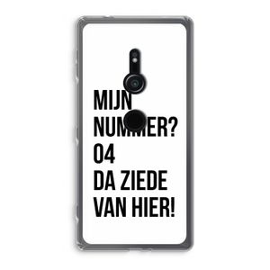 Da ziede van hier: Sony Xperia XZ2 Transparant Hoesje