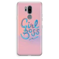 Girl boss: LG G7 Thinq Transparant Hoesje