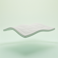 Topmatras - Bamboo - 90x200cm Met Kern - Van Zydante - Comfort: - Dekbed-Discounter.nl