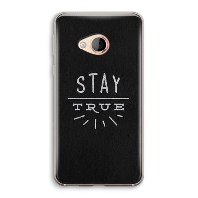 Stay true: HTC U Play Transparant Hoesje