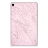 Lenovo Tab M10 Plus (3e generatie) Tablet Back Cover Marble Pink - Origineel Cadeau Vriendin - thumbnail