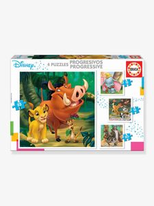 4 progressieve puzzles Baby Disney 1- EDUCA wit