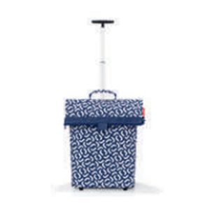 Reisenthel trolley M Blauw, Wit Trolleytas