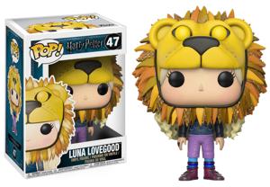 Harry Potter POP! Movies Vinyl Figure Luna Lovegood with Lion Head 9 cm