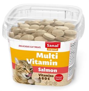 Sanal Sanal cat multi vitamin salmon snacks cup