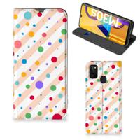 Samsung Galaxy M30s | M21 | Hoesje met Magneet | Dots