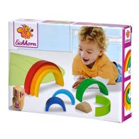Eichhorn houten stapelregenboog 8dlg.