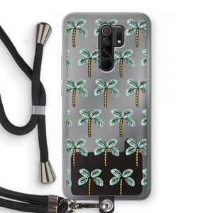 Paradise: Xiaomi Redmi 9 Transparant Hoesje met koord