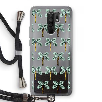 Paradise: Xiaomi Redmi 9 Transparant Hoesje met koord