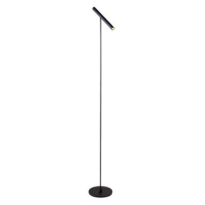 BF0001 LED-staande lamp 6W 2700K Dimbaar Zwart