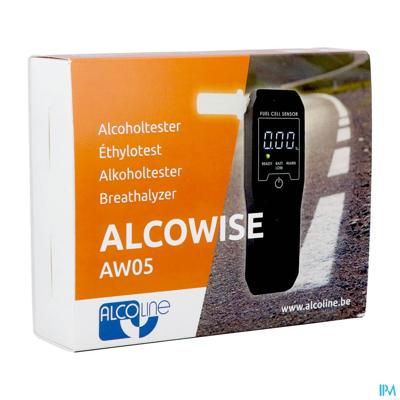 Alcowise Alcoholtester + 3 Mondstukken Aw05