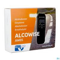 Alcowise Alcoholtester + 3 Mondstukken Aw05 Alcowise Alcoholtester + 3 Mondstukken Aw05