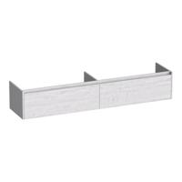 Brauer Embrace - Onderkast - 200 cm - met 2 Softclose Lades Greeploos en 2 Sifon Uitsparingen - Forest Seashell