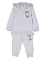 Moschino Kids survêtement à motif Teddy Bear - Gris