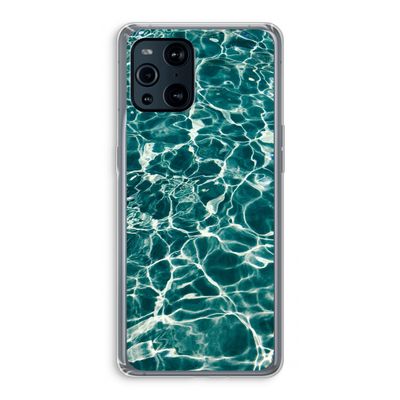Weerkaatsing water: Oppo Find X3 Transparant Hoesje