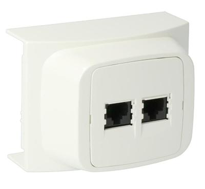 Enzo k40 2v data aansluitpunt wit - 4747265