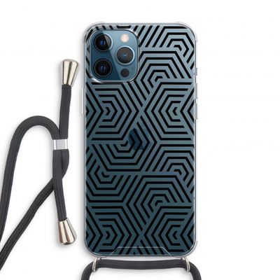 Magic pattern: iPhone 12 Pro Transparant Hoesje met koord