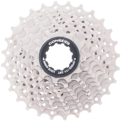 CONTEC Ct cassette grad 11-28t 9sp sil./black