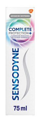 Sensodyne Complete Protection + Advanced Whitening Tandpasta
