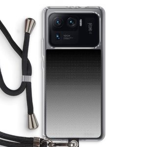 Musketon Halftone: Xiaomi Mi 11 Ultra Transparant Hoesje met koord