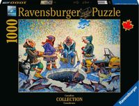 Ravensburger puzzel 1000 stukjes IJsvissen