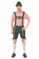 Lederhose Johan kort groen