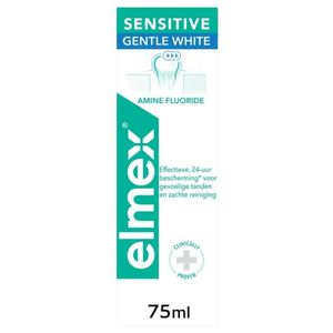 Elmex Tandpasta sensitive gentle white (75 ml)