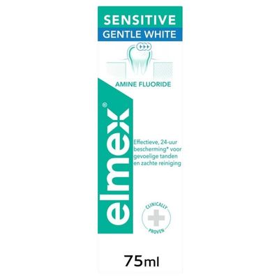 Elmex Tandpasta sensitive gentle white (75 ml)