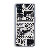 Marrakech print: OnePlus Nord N10 5G Transparant Hoesje - thumbnail