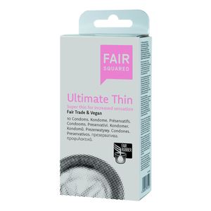 Fair Squared Ultimate Thin  10 Condooms