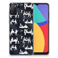 Alcatel 1S (2021) | TPU Hoesje | Koetjes