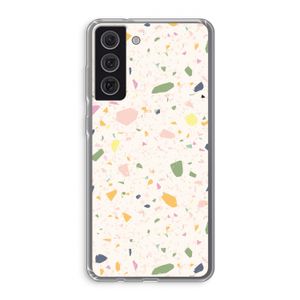 Terrazzo N°21: Samsung Galaxy S21 FE Transparant Hoesje
