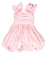 TWINSET Kids robe à design sans manches - Rose