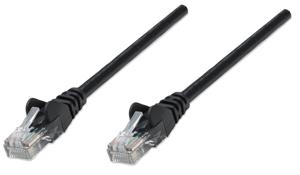 Intellinet 338387 RJ45 Netwerkkabel, patchkabel CAT 5e U/UTP 1.50 m Zwart 1 stuk(s)