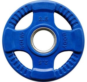 Olympische Halterschijf 50 mm - Body-Solid - 2.5 kg - Rubber coated