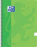 Oxford School Touch spiraalblok, ft A4, 140 bladzijden, gelijnd, groen (lime) - thumbnail