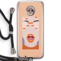Surprise: Motorola Moto G6 Transparant Hoesje met koord