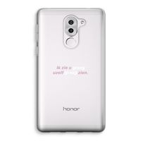 uzelf graag zien: Honor 6X Transparant Hoesje