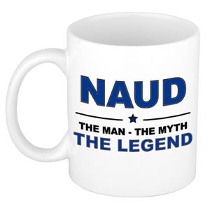 Naud The man, The myth the legend cadeau koffie mok / thee beker 300 ml