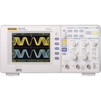 Rigol DS1102E Digitale oscilloscoop 100 MHz 2-kanaals 500 MSa/s 512 kpts 8 Bit Digitaal geheugen (DSO) 1 stuk(s) - thumbnail