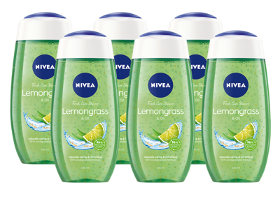 Nivea Lemongrass & Oil Douchegel Voordeelverpakking Nivea Lemongrass & Oil Douchegel Voordeelverpakking